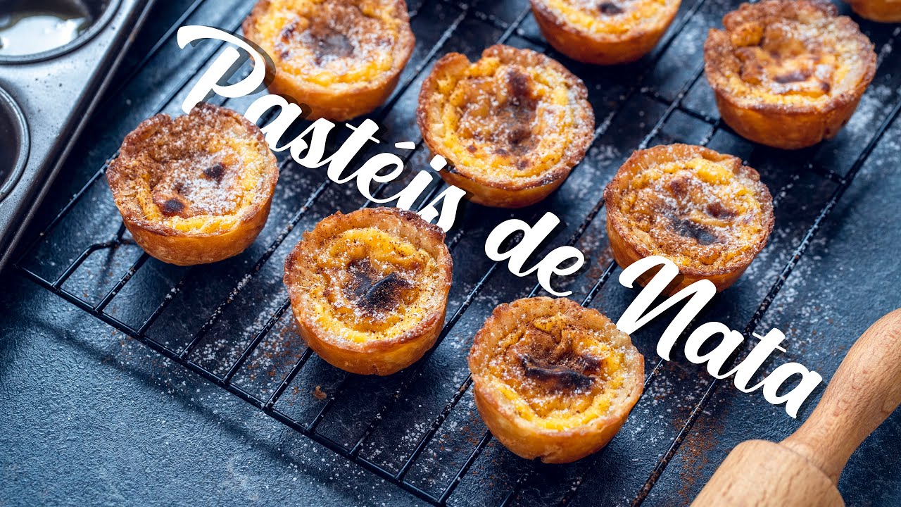 Pastéis de Nata - Portuguese Custard Tarts