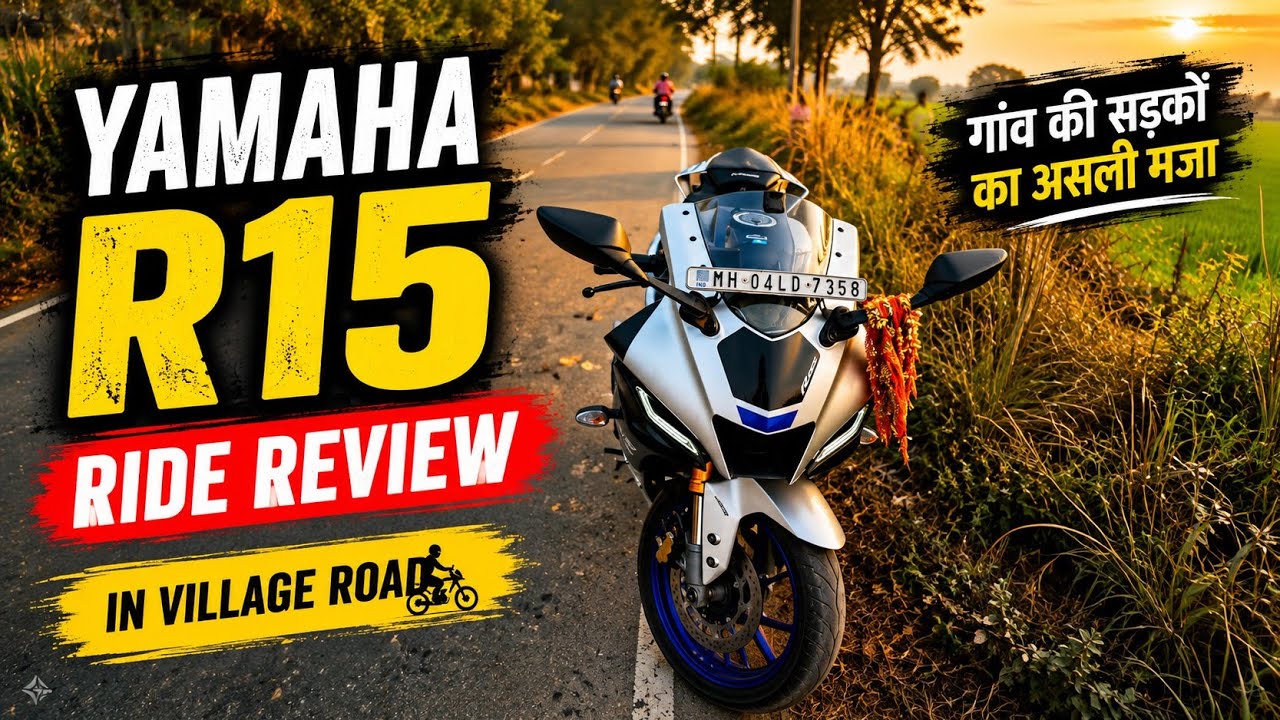 YAMAHA R15 Ride review 🔥