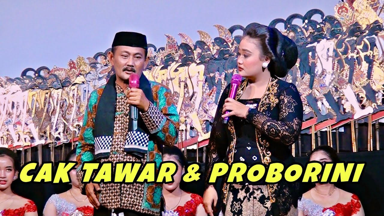 Limbukan Cak Tawar & Proborini // Cak Tawar Dibikin Emosi