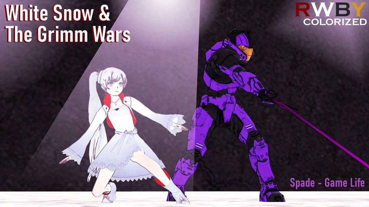 RWBY Colorized - White Snow and The Grimm Wars.