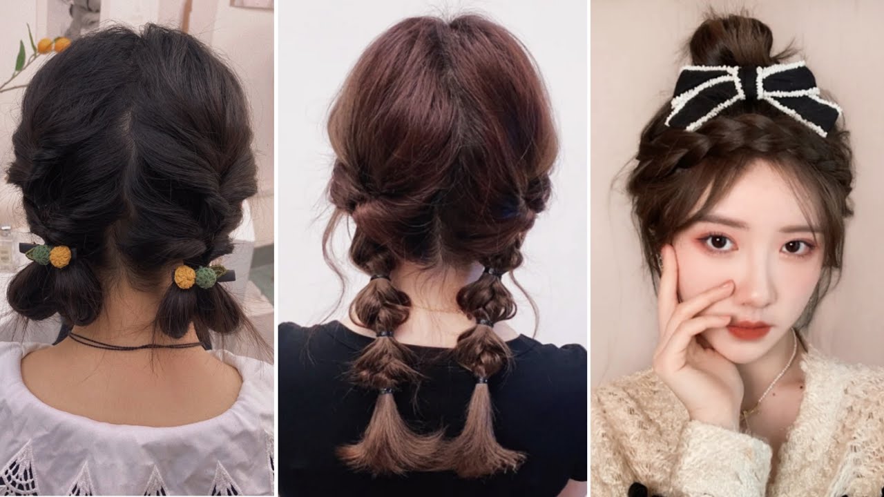 تسريحات شعر سهله و بسيطه بحيل مختلفة لشعرك 🥰 ستبهرك 👑 Hairstyle Tutorials 💇#3