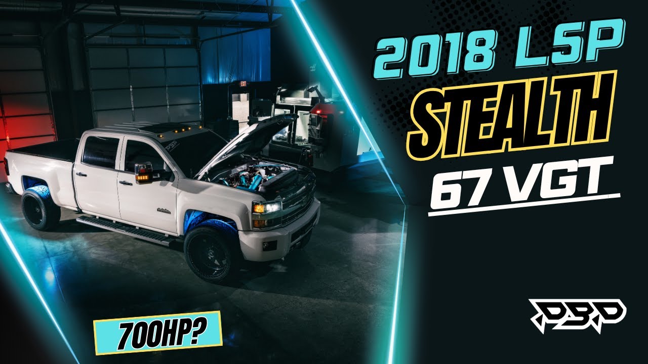 L5P STEALTH 67MMVGT STOCK INJECTORS 660+HP DYNO!!