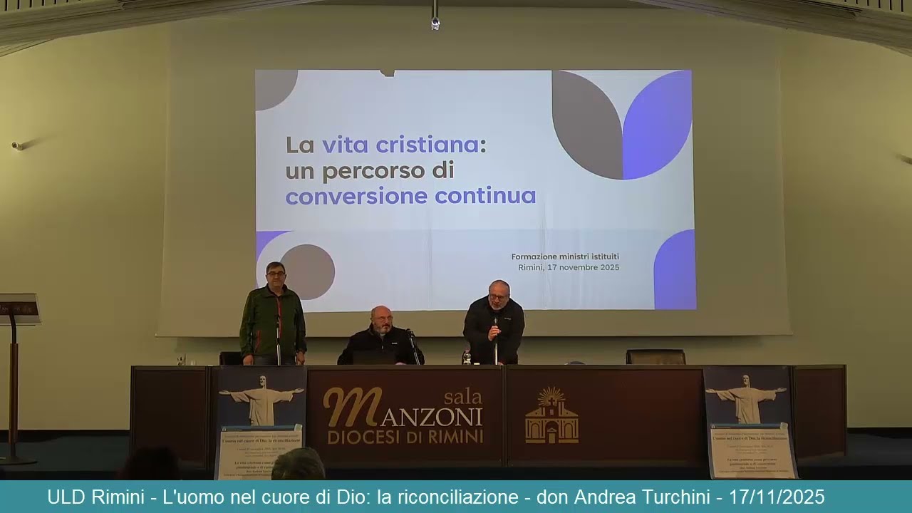 FP: l'uomo nel cuore di Dio - la riconciliazione