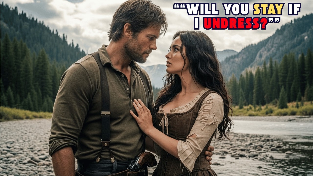 “Would You Stay If I Undressed?” — The Widow’s Question After the Cowboy Saved Her