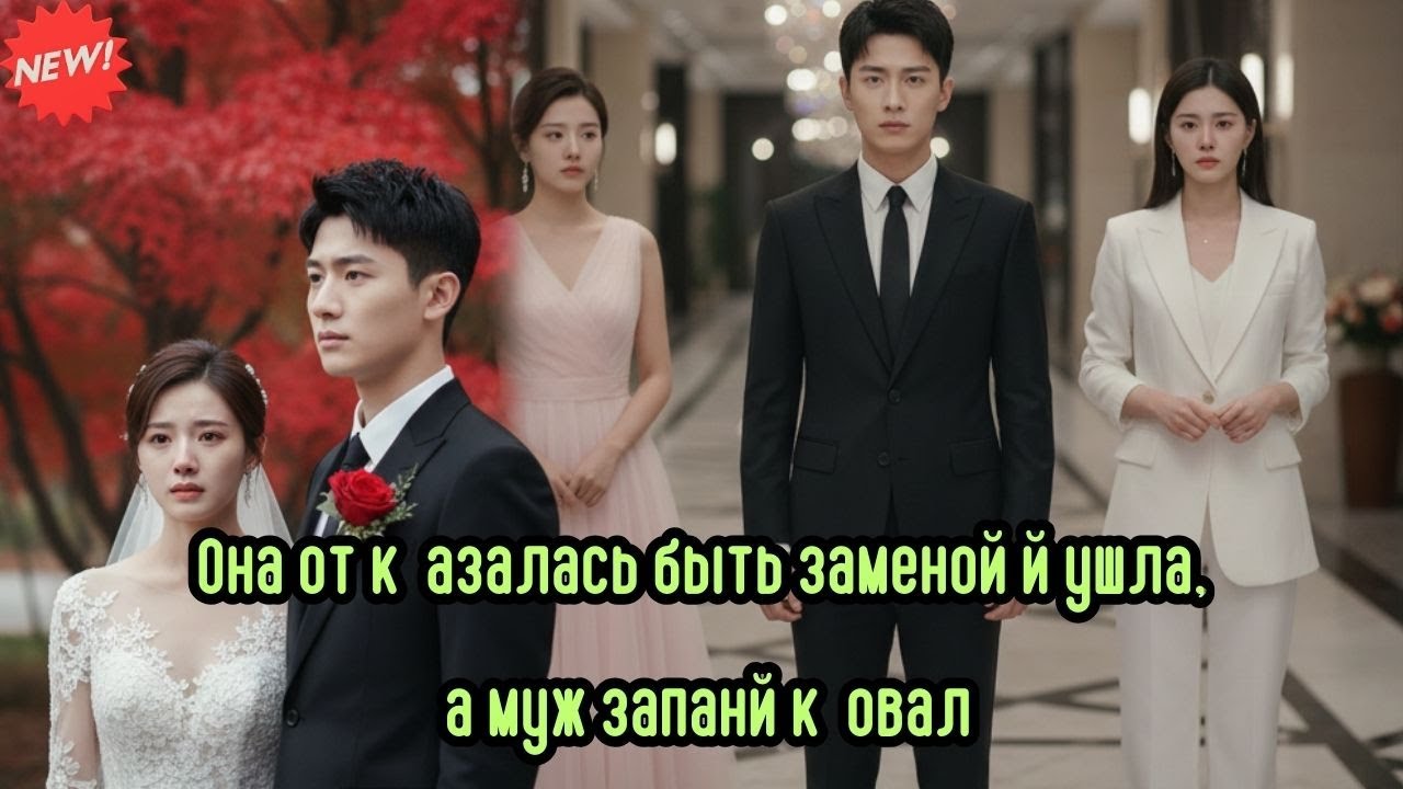 Она отказалась быть заменой и ушла, а муж запаниковал #китайскаядорама #замена #уходгероини #драма
