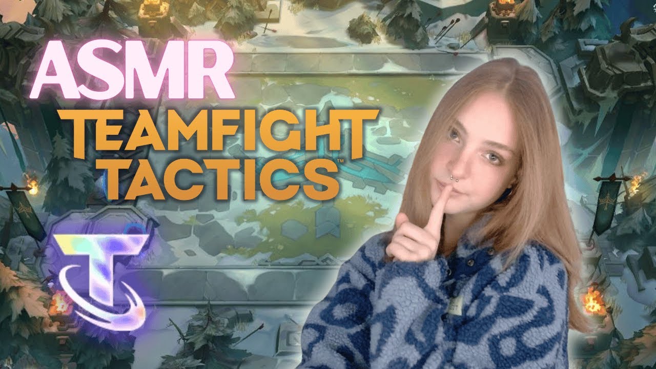 TFT ASMR New Set! ⋆°✩🎧✩°⋆ Whispered Facecam Gaming, Keyboard and Mouse Sounds