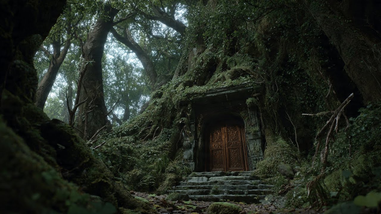 Silent Fantasy Forest Cottage | Deep Focus & Mind Relaxing Ambience