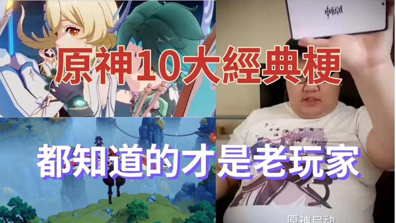 原神10大經典梗，我是神裏绫華的狗，熒魈號...都知道的才是老玩家