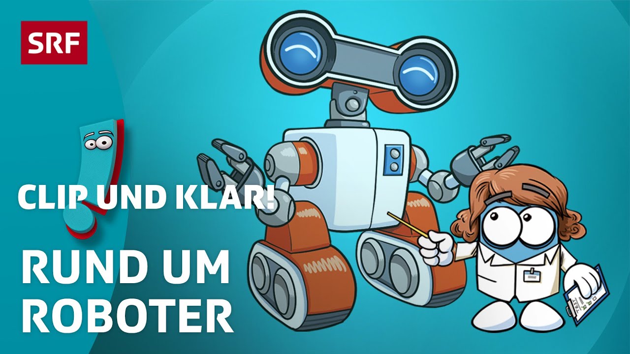 Was können Roboter? | SRF Kids – Clip und klar! | Für Kinder erklärt