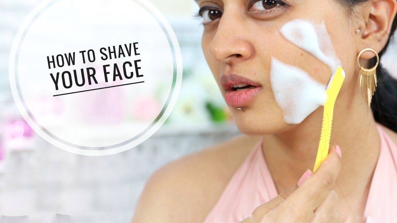 How I Shave My Face -  Using a Razor || Do's & Don'ts of Face Shaving || SuperWowStyle