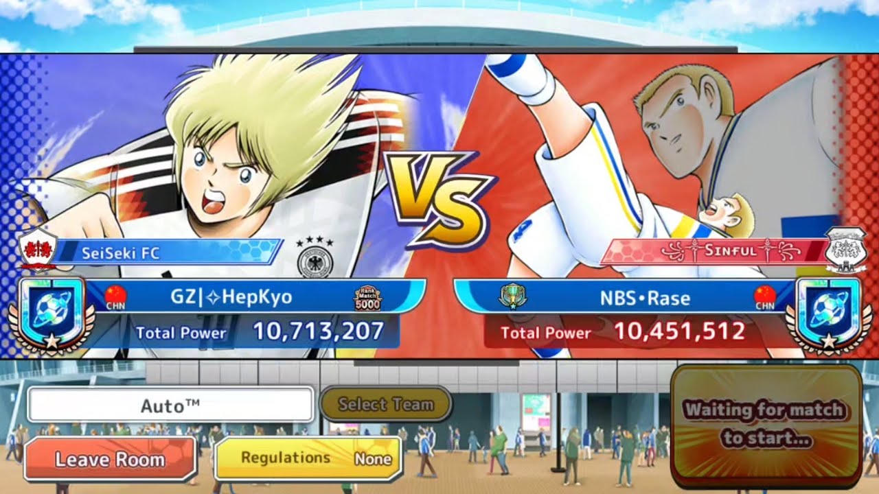 [TESTING] sebelum mulai MU SANG KING CUP | vs NBS•Rase | #captaintsubasa #ctdt 