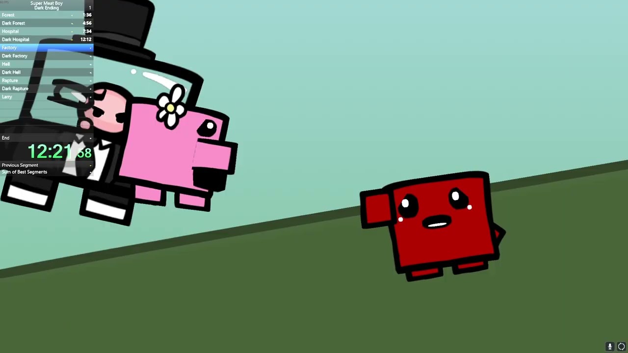 Super Meat Boy Dark Ending in 45:11
