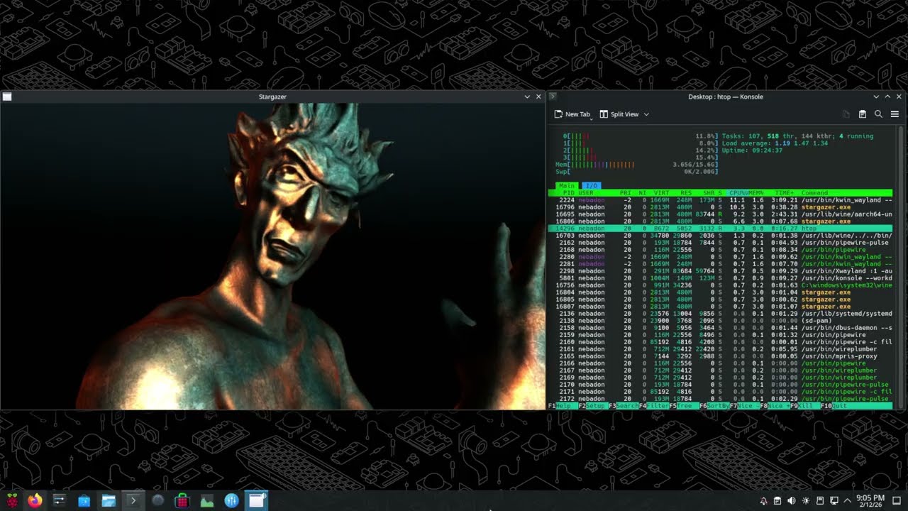 Stargazer [Orb & Andromeda] (Raspberry Pi 500+)