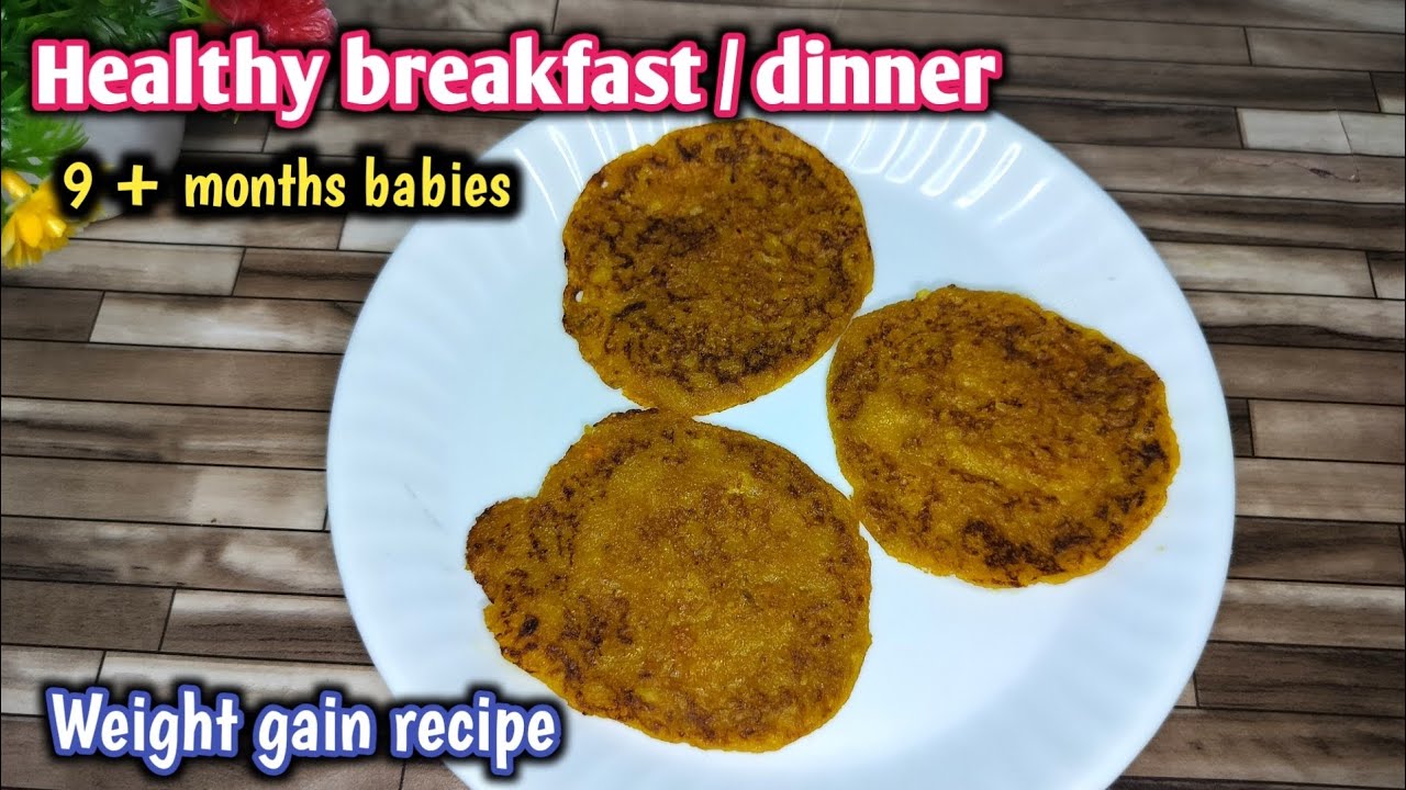 Makhana chilla for babies | 10 months baby food recipes | Healthy breakfast | Dinner recipes