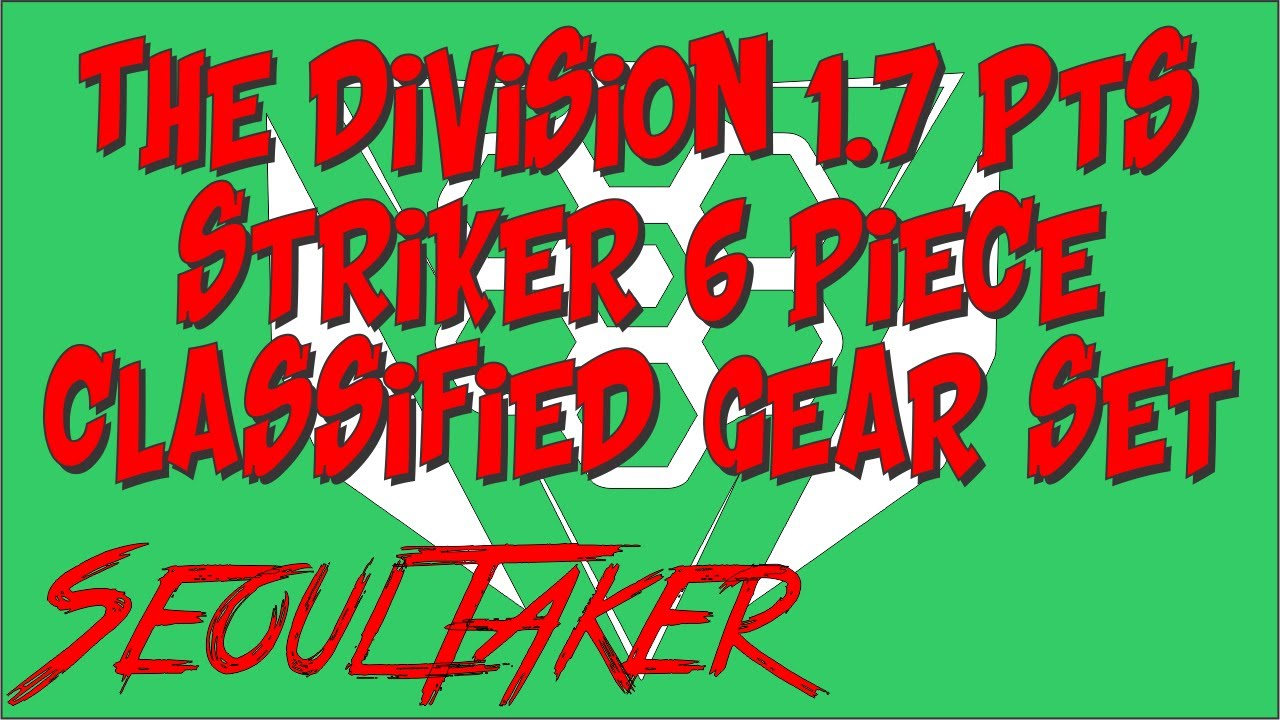 Striker Classified Gear Set