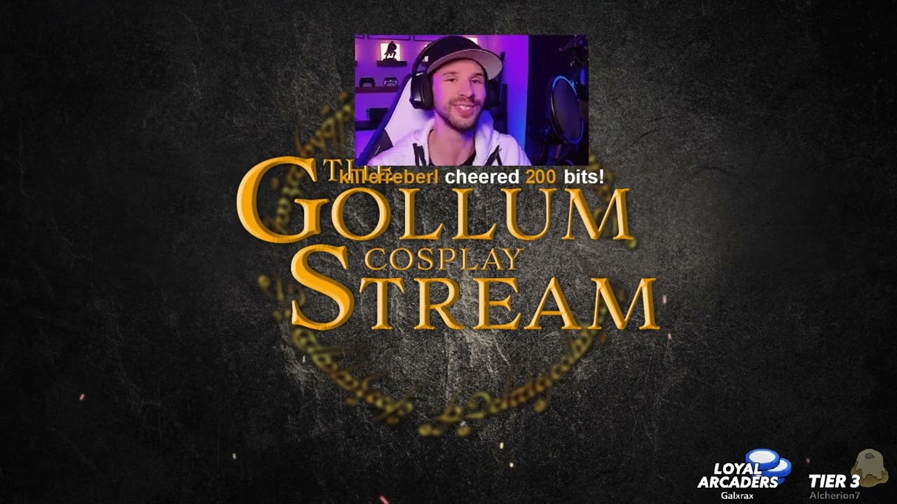 Gollum Cosplay Worthy Of Nightmare Fuel! | !gollum | !merch !socials !blerp !gift