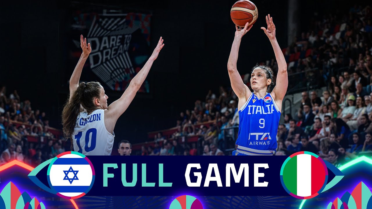 Israel v Italy | Full Basketball Game | FIBA Women's EuroBasket 2023