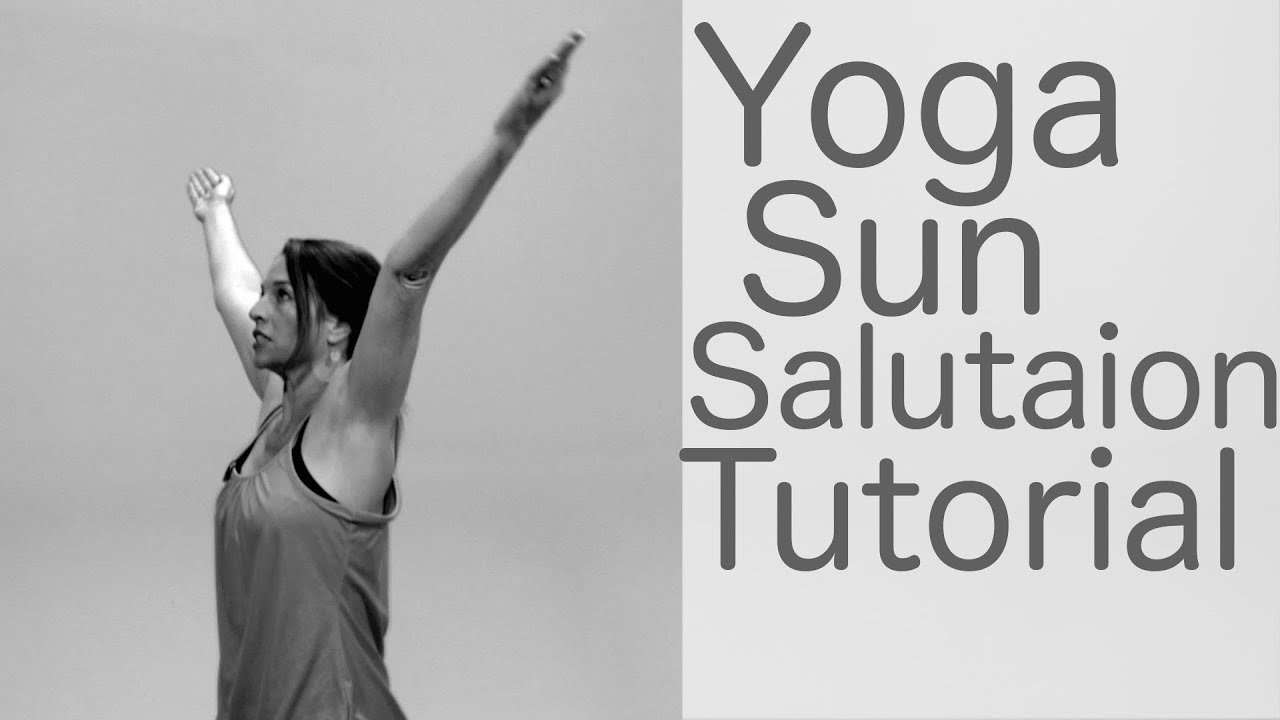 5 Minute Yoga Poses: Sun Salutation Tutorial  | Fightmaster Yoga Videos