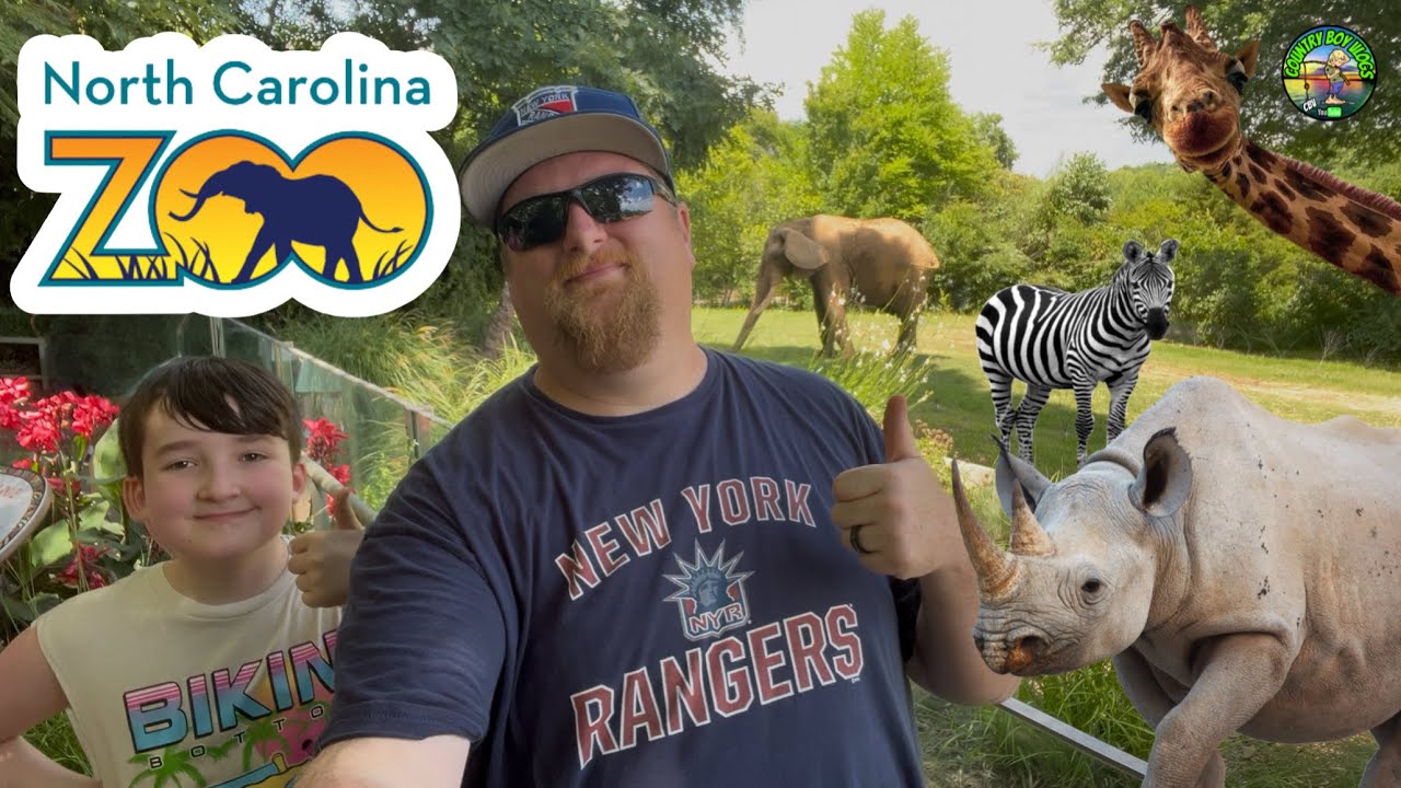 Walkthrough of The Worlds LARGEST Natural Habitat Zoo The North Carolina Zoo 