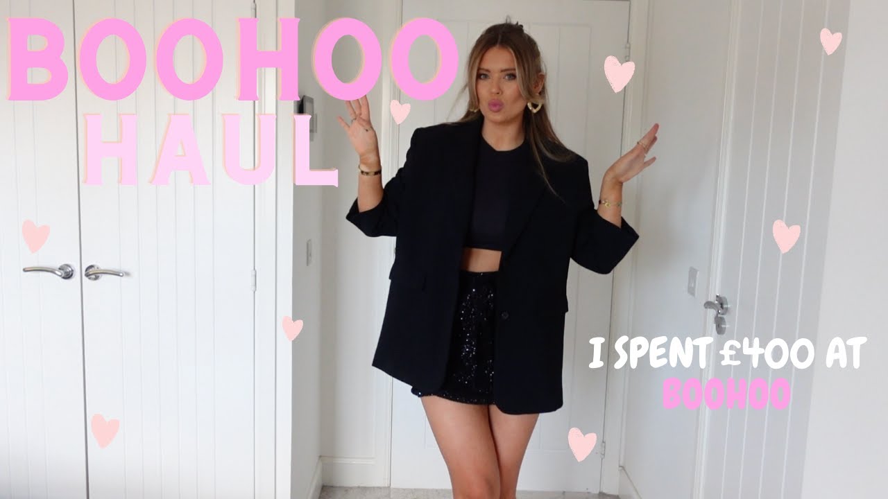 I SPENT £400 IN THE BOOHOO BLACK FRIDAY SALE  | Abbie Blyth