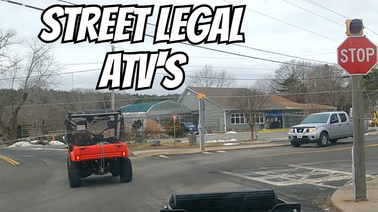 Разрешенные маршруты для квадроциклов в Новой Шотландии в 2025 году