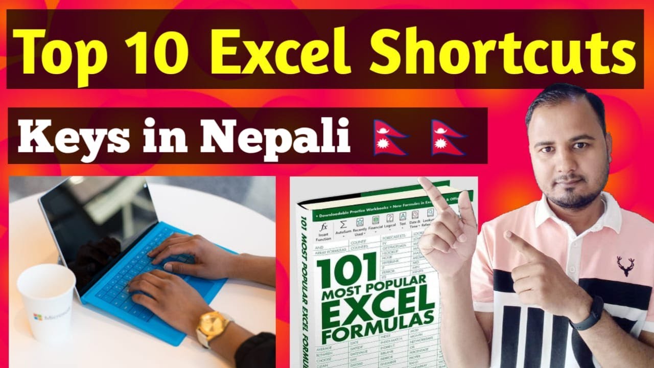 All computer keyboard shortcut keys || Top 10 Excel Shortcuts Keys in Nepali