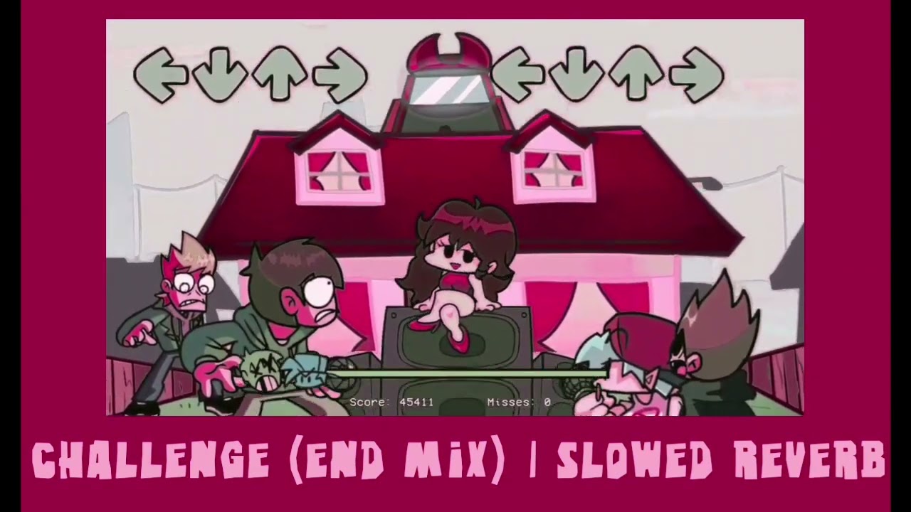 Challenge (end mix) | Slowed and reverb | FNF online vs edd