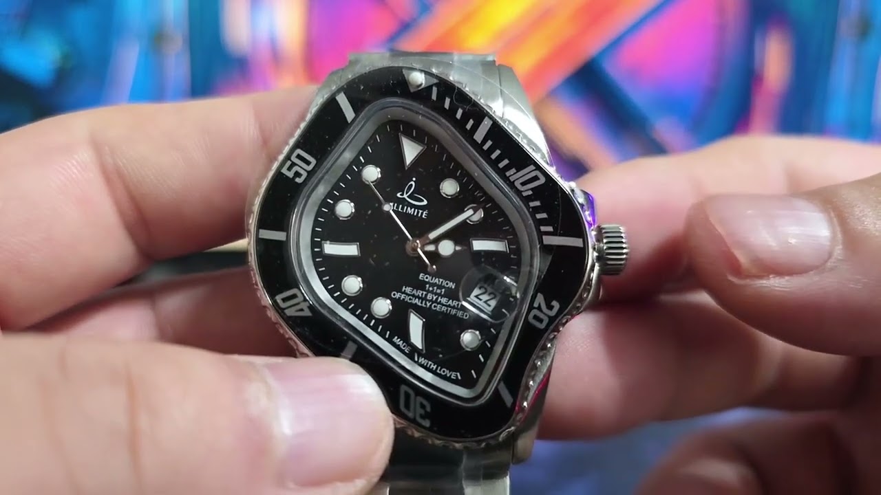 ILLIMITE Melting Automatic watch, Miyota 8215 Self-Winding Japanese movement