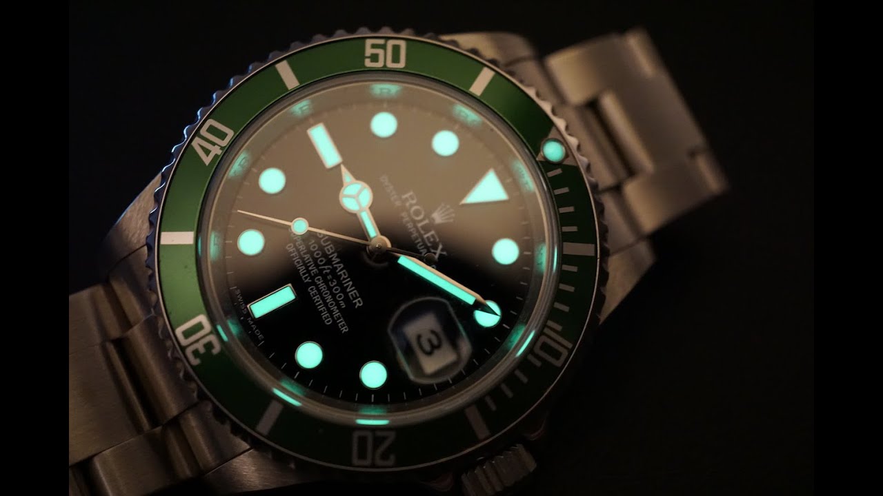 Rolex 16610 Lv Submariner (Kermit)