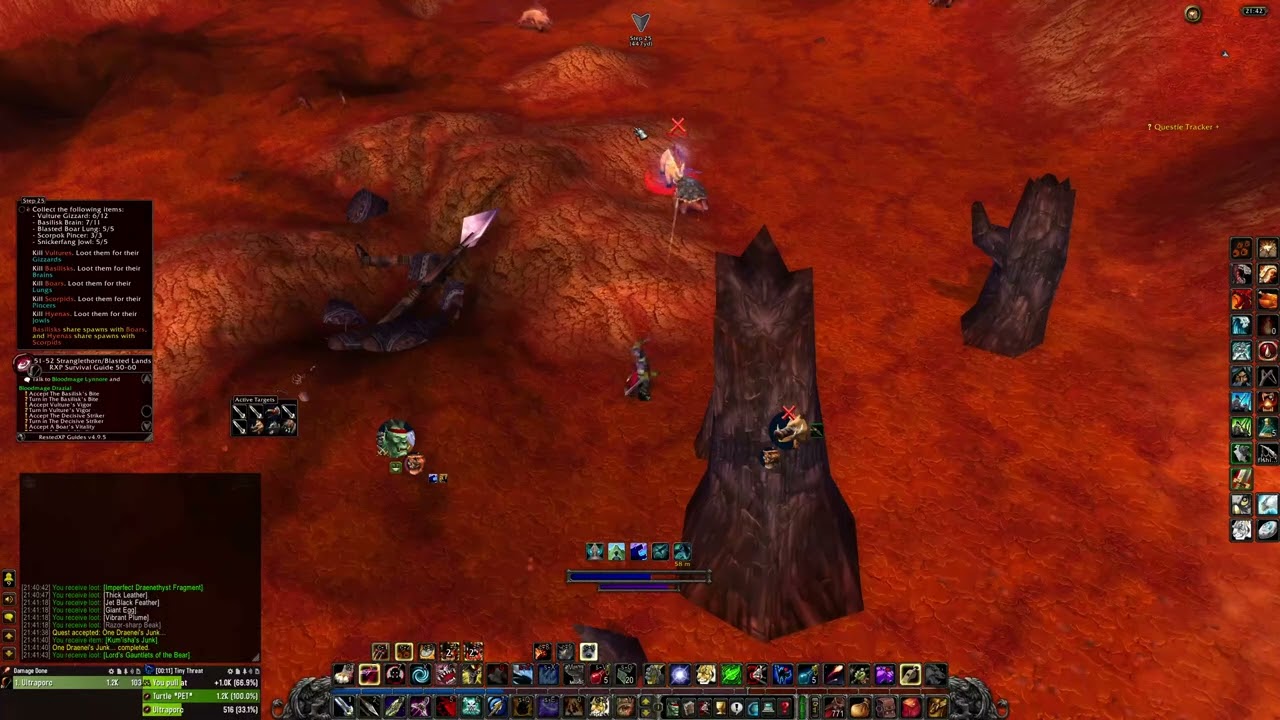 Grind - Level 53 Hunter Ultra Hardcore Self Found 💀