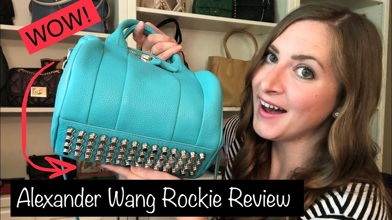 *REVIEW* Alexander Wang Rockie Bag Lagoon! Features, What Fits, Mod Shots