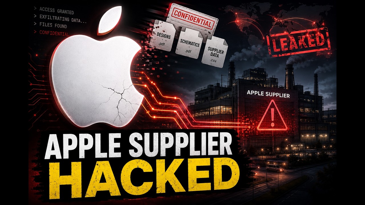 Удар по цепочке поставок Apple: подробный разбор кибератаки на Tata #apple #tata #разбор #цепочка...