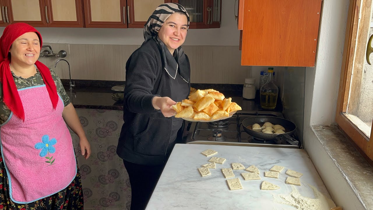 Gelin kızımın ellerinden k&ouml;y kahvaltısı❗️&Ccedil;iğdem toplamaya gittik 