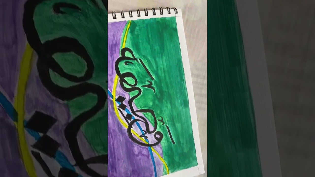 Raw and unfiltered first art piece. #art #artjourney #artwork