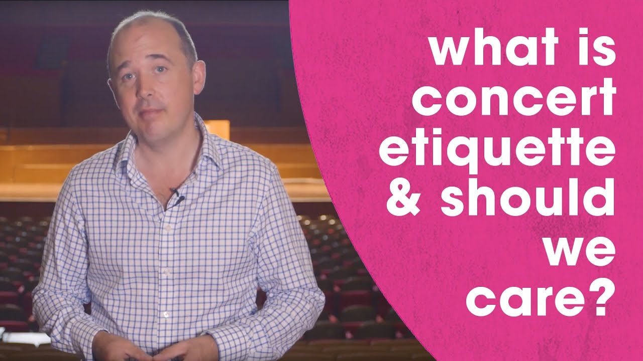 What is Concert Etiquette and should we care?