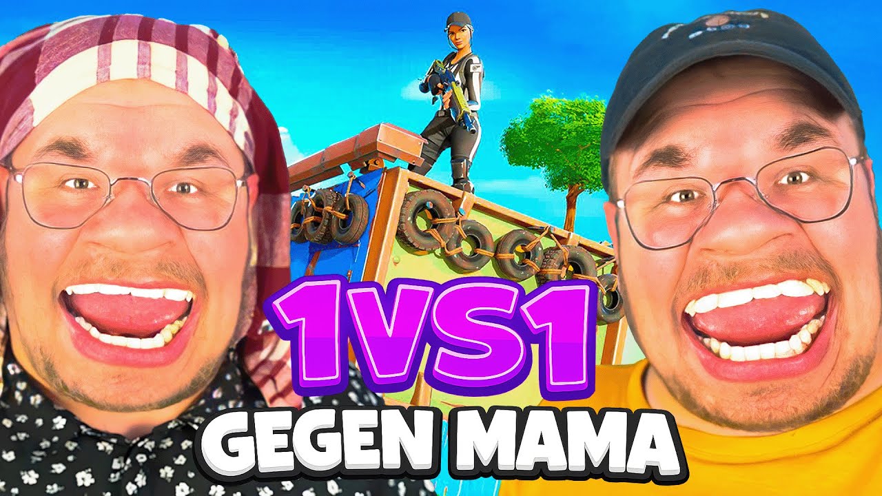 MEINE MAMA GEWINNT EIN 1VS1 GEGEN MICH?!😨😂