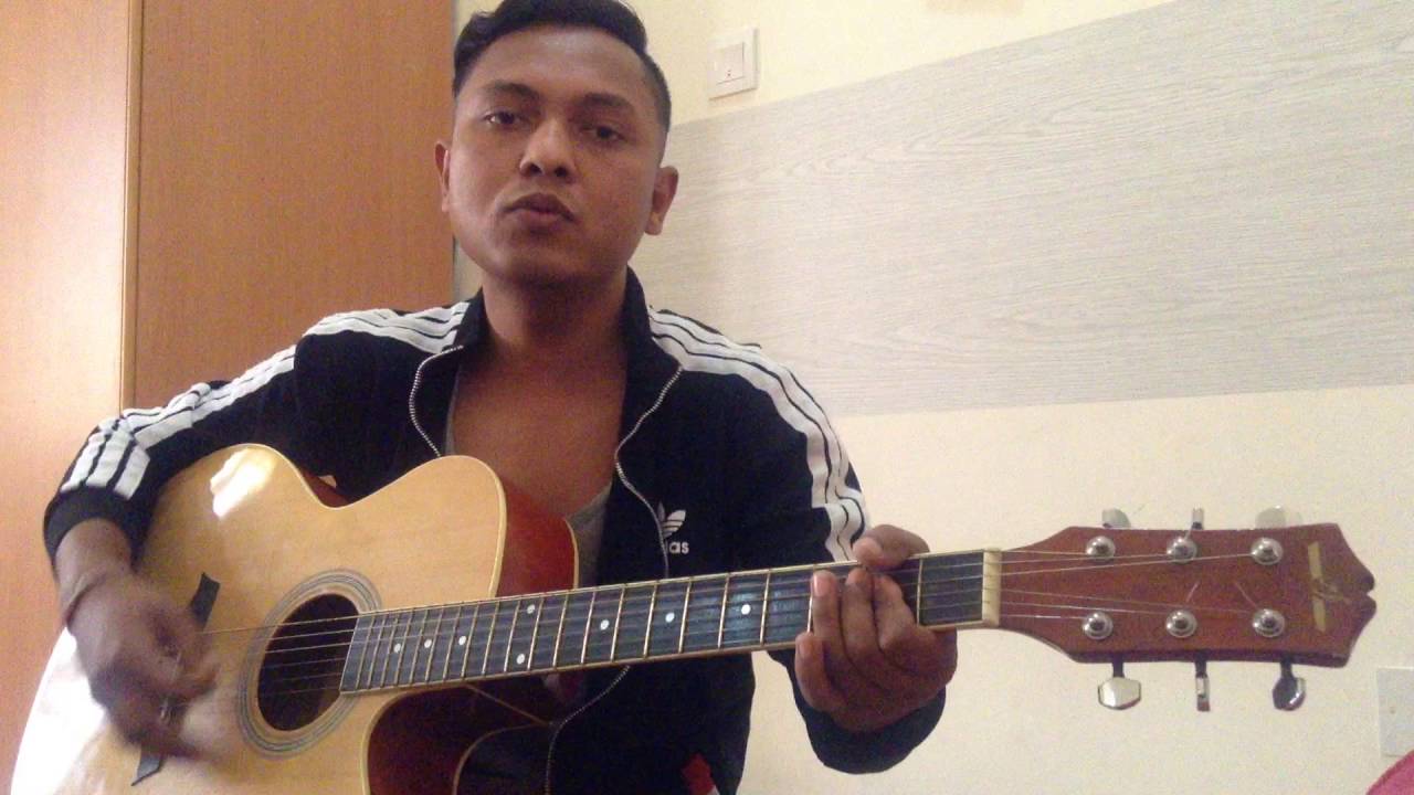 Ritto sadak maa by Ashok guitar cover.