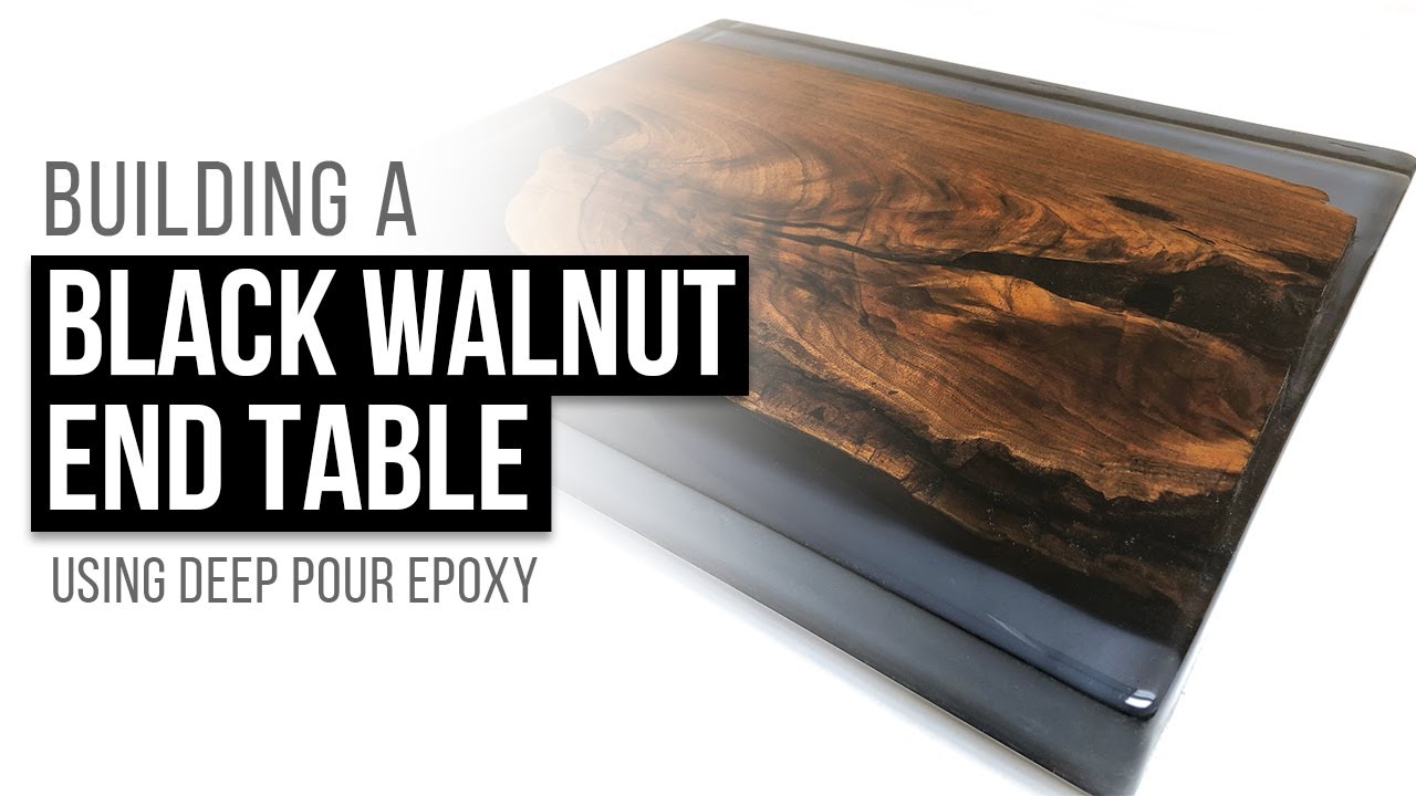 Deep Pour Epoxy Process with Black Walnut | MAS Epoxies