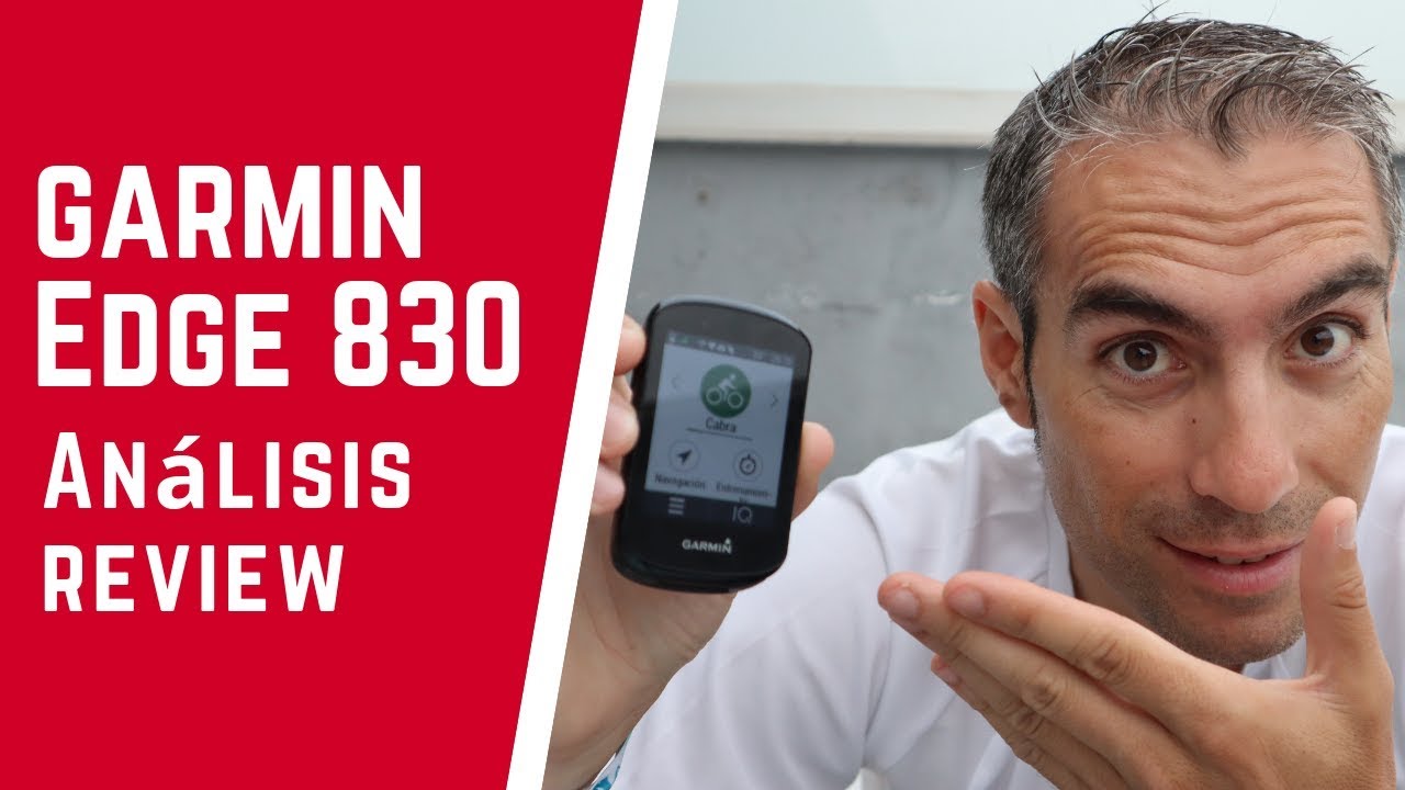 GARMIN EDGE 830.- Análisis