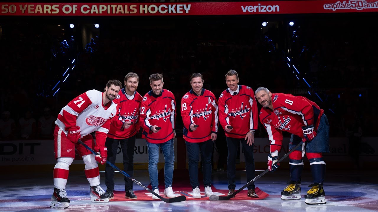 Rock The Red Era Night Pregame Ceremony | Capitals 50th Anniversary