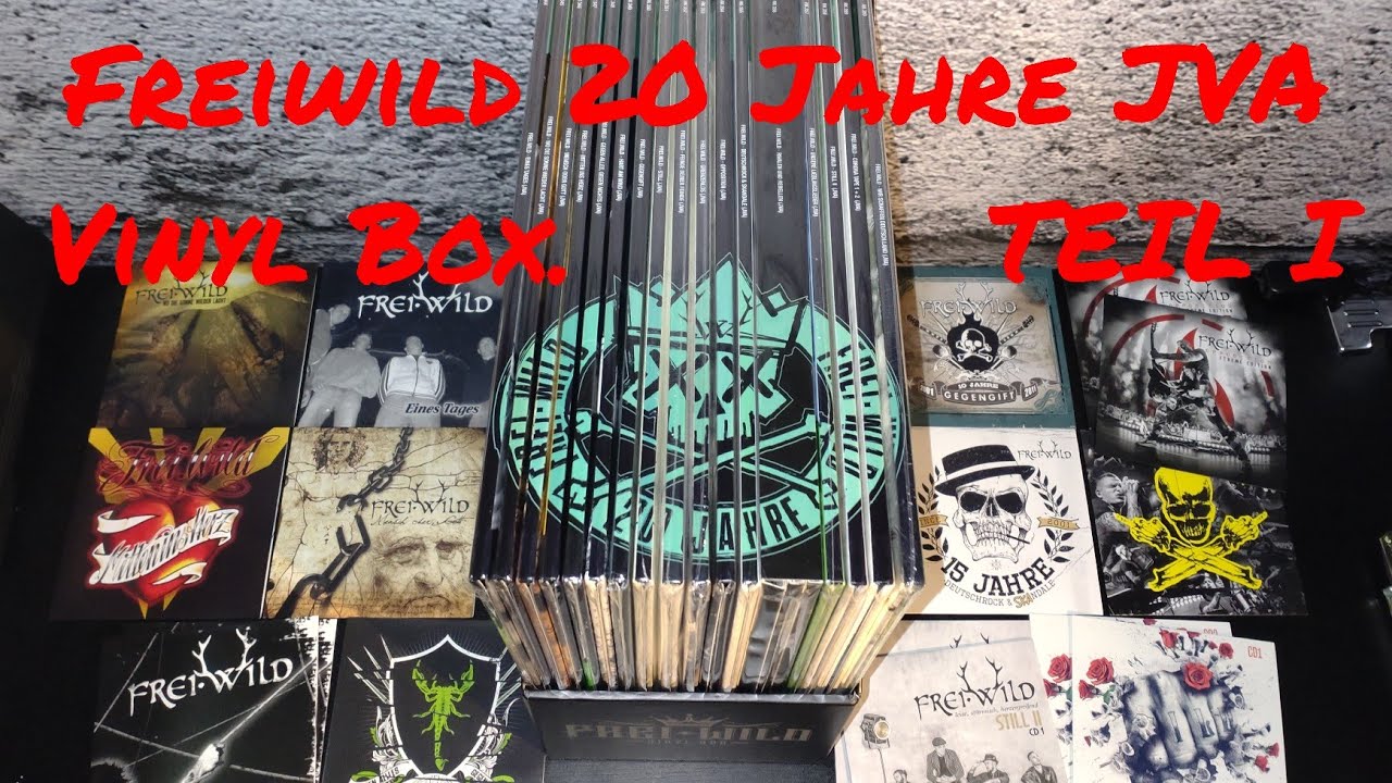 Unboxing Frei.Wild Vinyl Box JVA 20 Jahre Teil 1