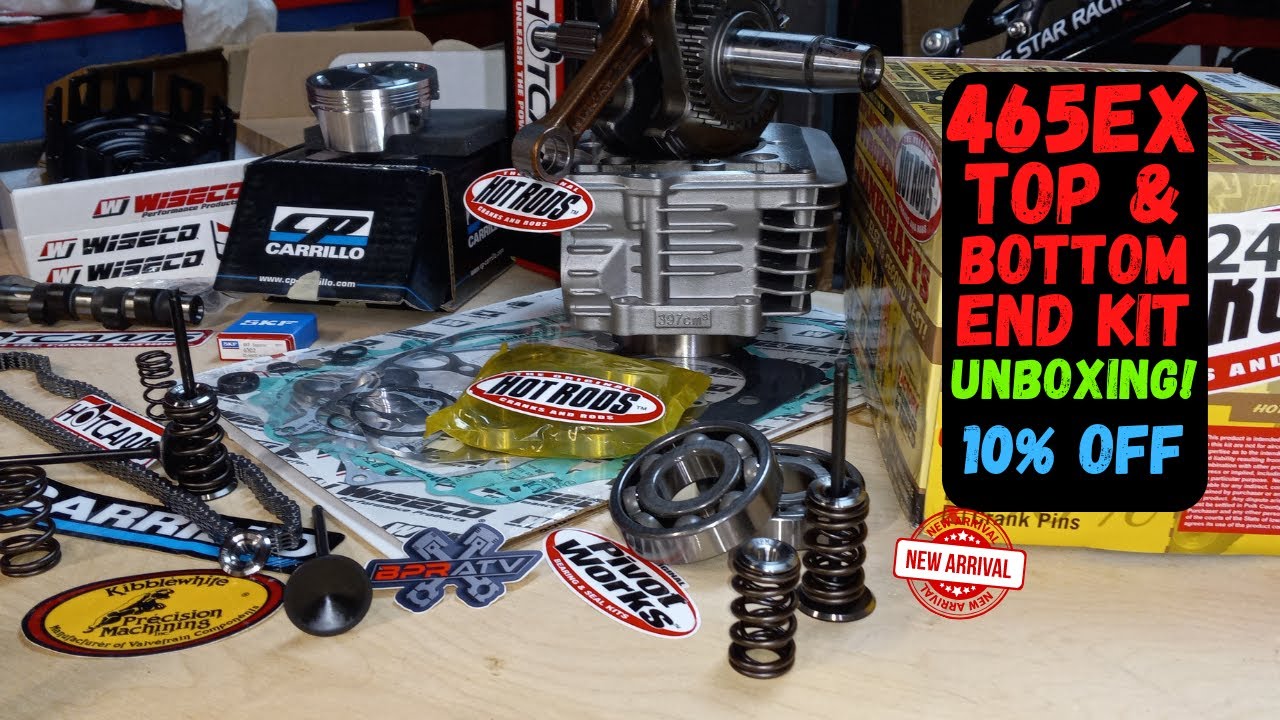 400EX: Unboxing BPRATV 465EX Big Bore Kit