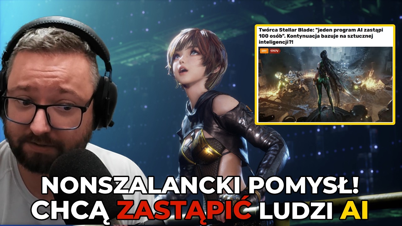 Stellar Blade 2 będzie tworzony przez AI?! 😲