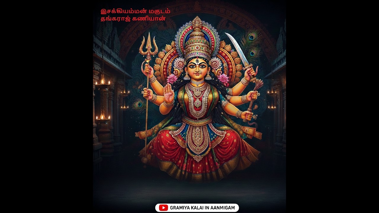 இசக்கியம்மன் மகுடம் தங்கராஜ் கணியான் isakkiamman thangaraj kanian
