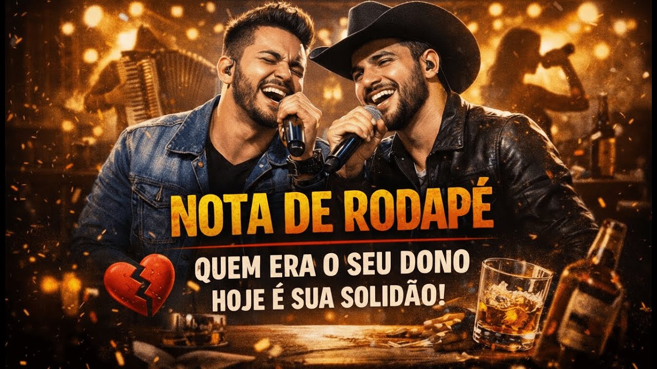 NOTA DE RODAPÉ – Sertanejo 2026 | Sofrência com Deboche e Superação