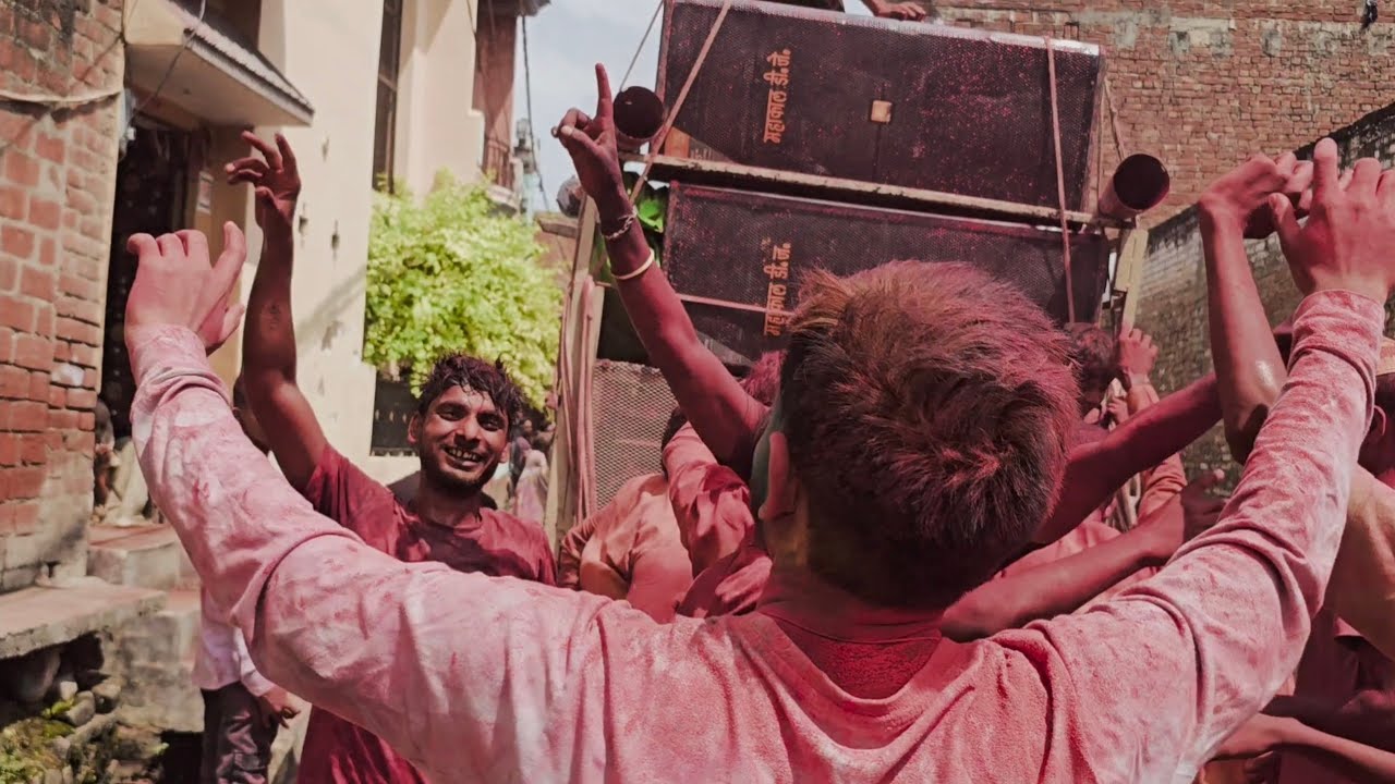 गणेश विसर्जन मैं जमकर हुआ डांस 😂 