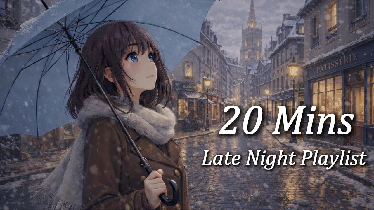 Rainy Night Playlist 🌧 | 20 Min Quiet Night Vibes Vol.10 | 雨の夜プレイリスト | 雨夜情绪音乐