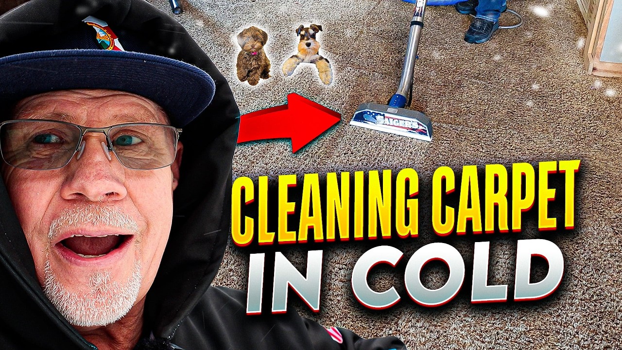 How to Clean Carpets When It's Freezing Cold Out! MN Resort Edition