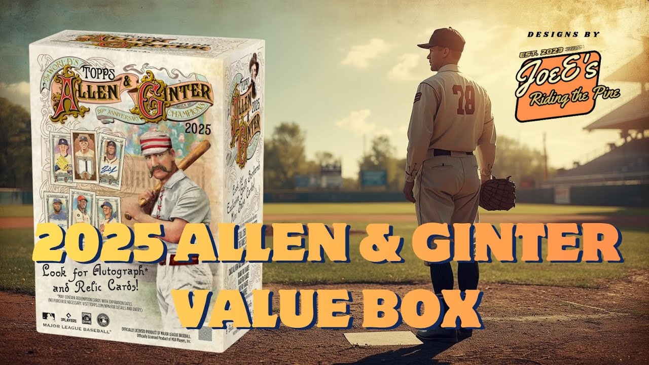 2025 Allen & Ginter Value Box!!! Top Rookie pull!!! 