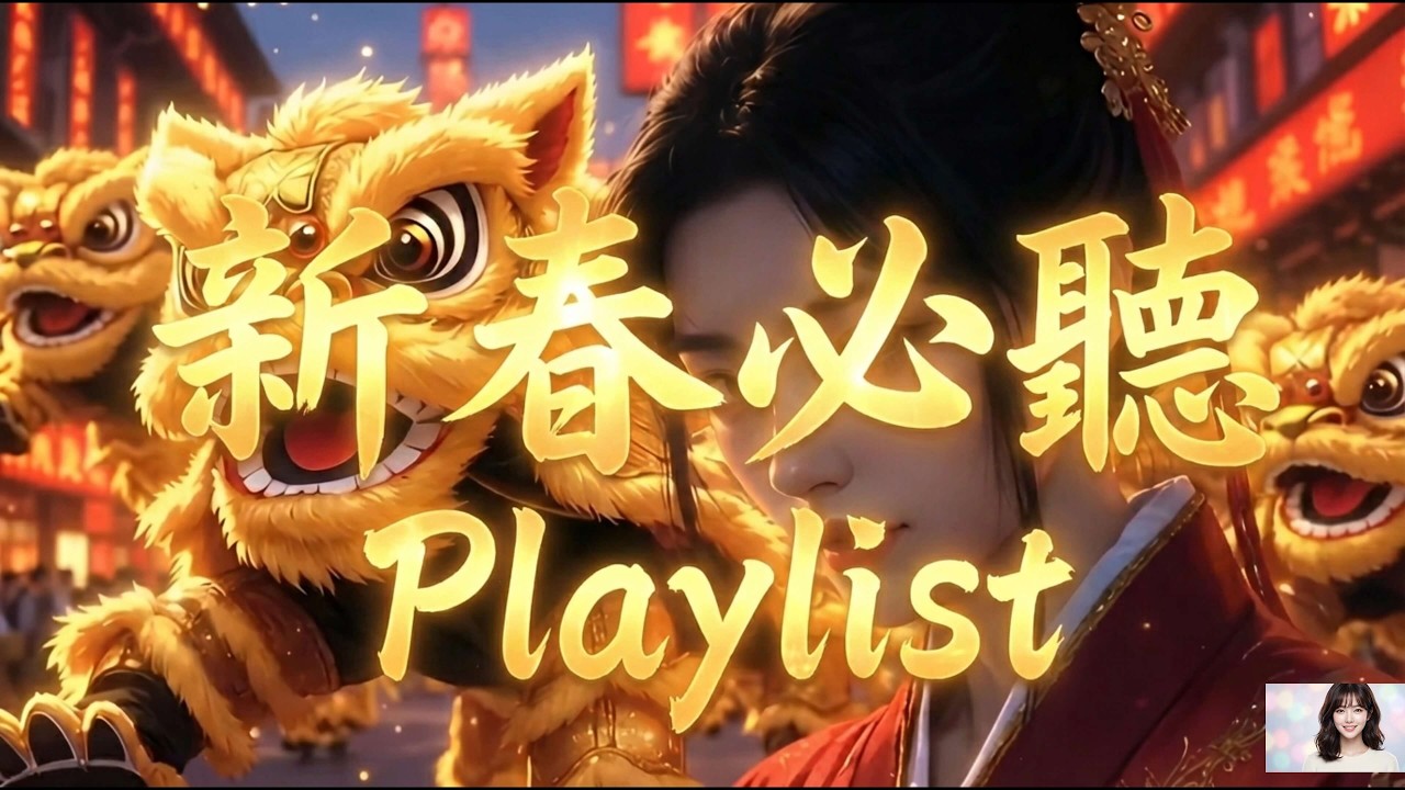 【古風音樂 Playlist】2026 賀歲首選：收錄《過年啦》《過年好運到》等 10 首新春必聽金曲